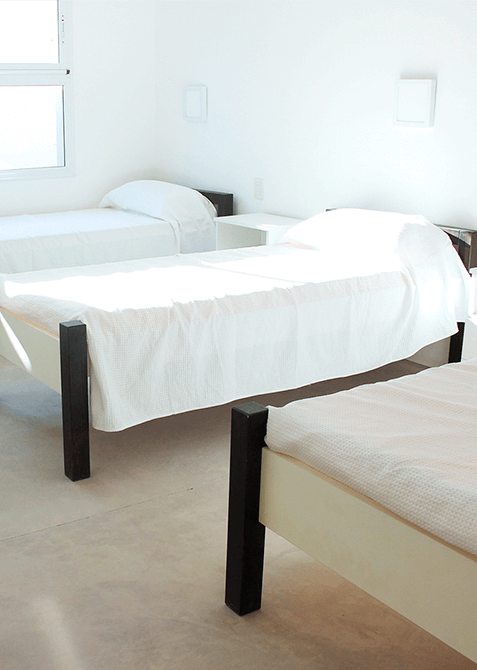 Dormitorio del Hogar Espacio Encuentro