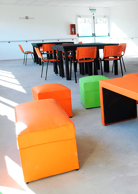 Sala del Centro de Día Espacio Encuentro
